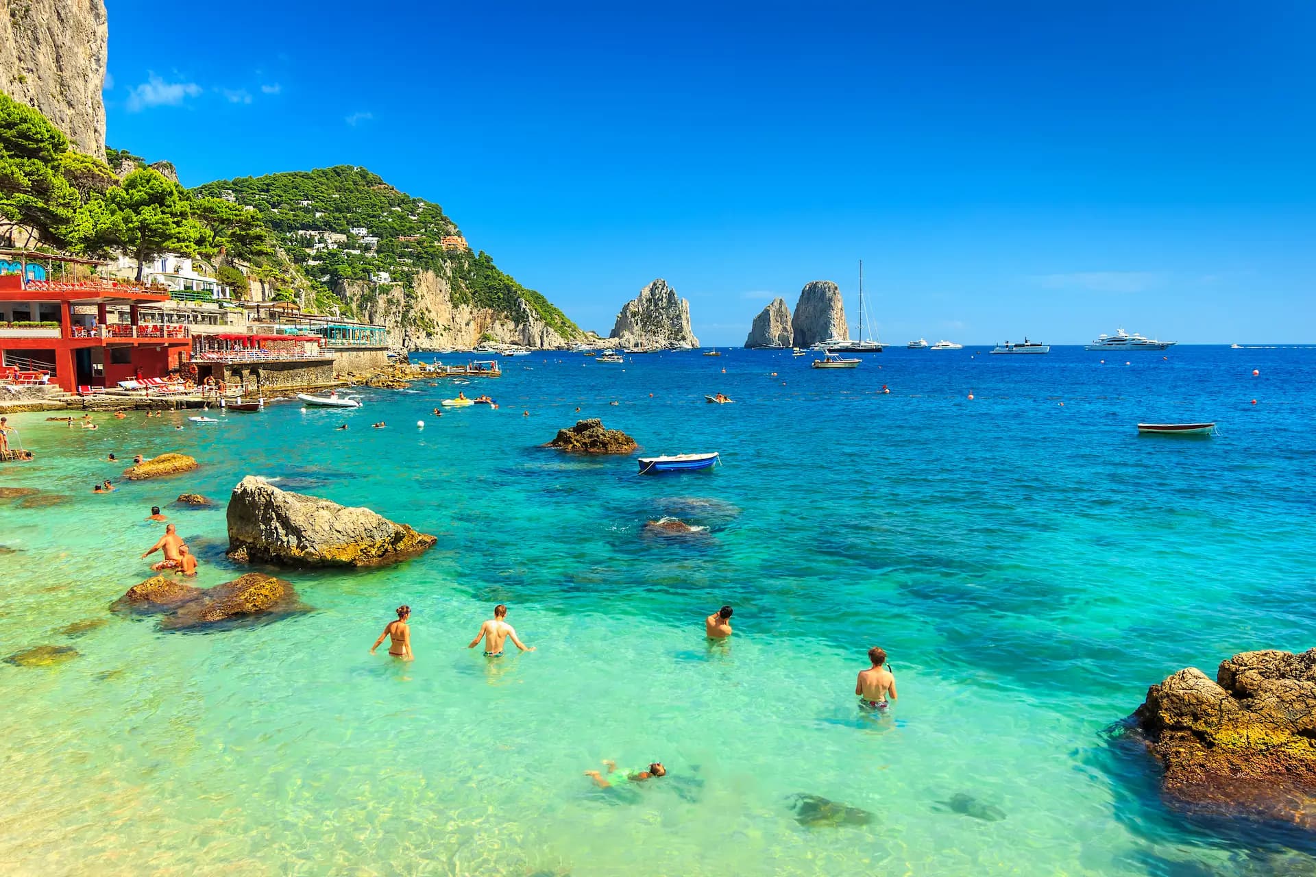 Image of Capri beach